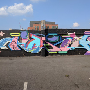 Milton Street Car Park Street Art 2018